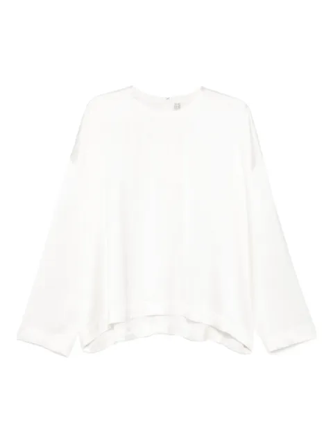 TOTEME round-neck blouse