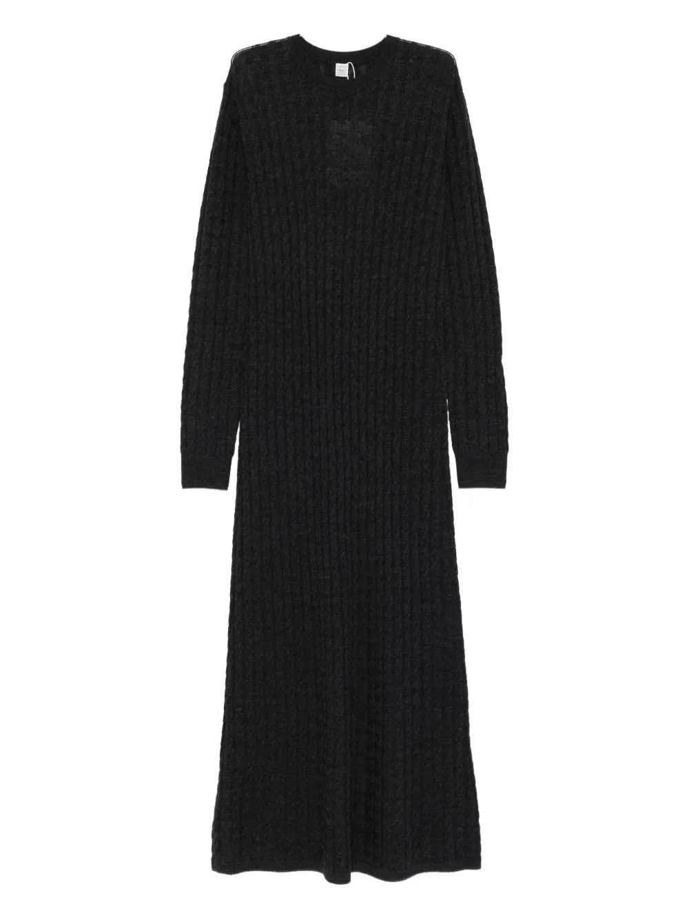 TOTEME cable-knit maxi dress - Grigio