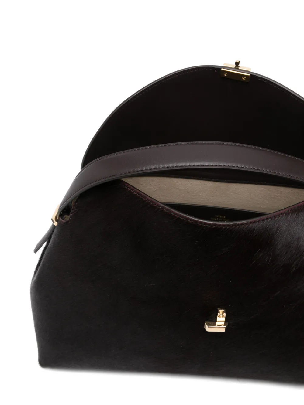 Totême Medium T-lock Tote Bag In Black