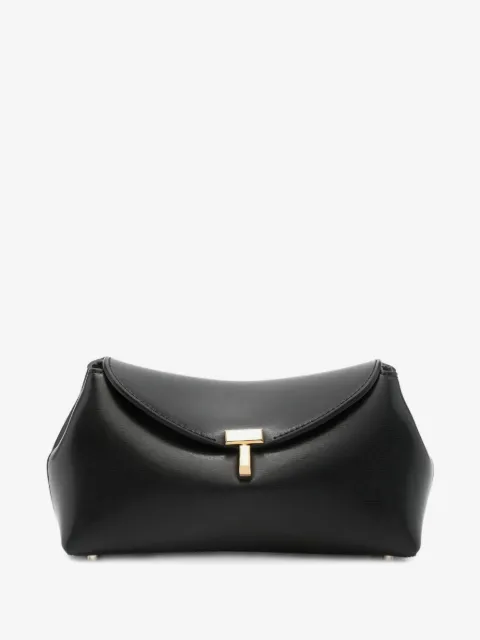 TOTEME mini t-lock leather clutch