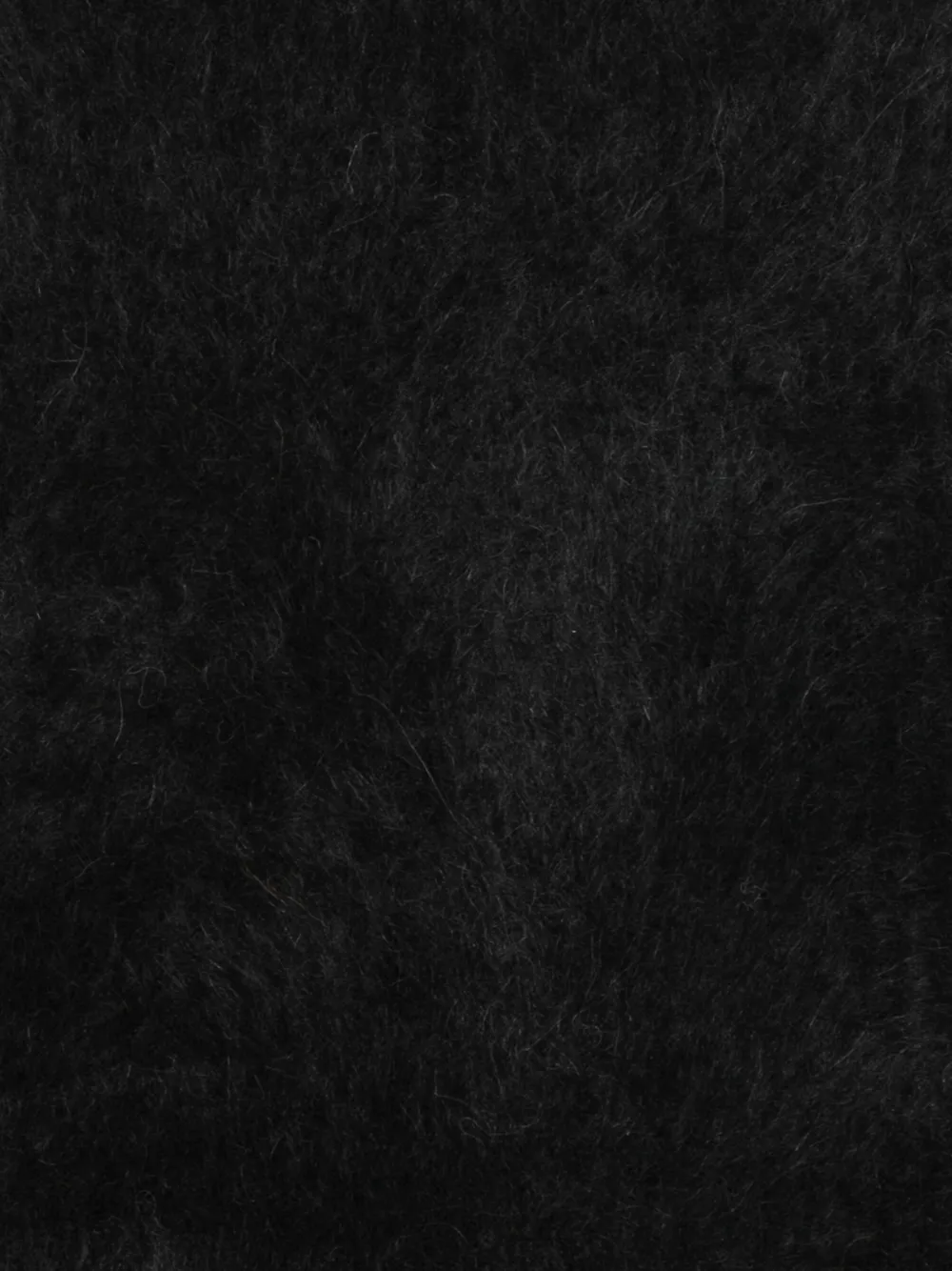 TOTEME Col van alpacablend met trechter - Zwart