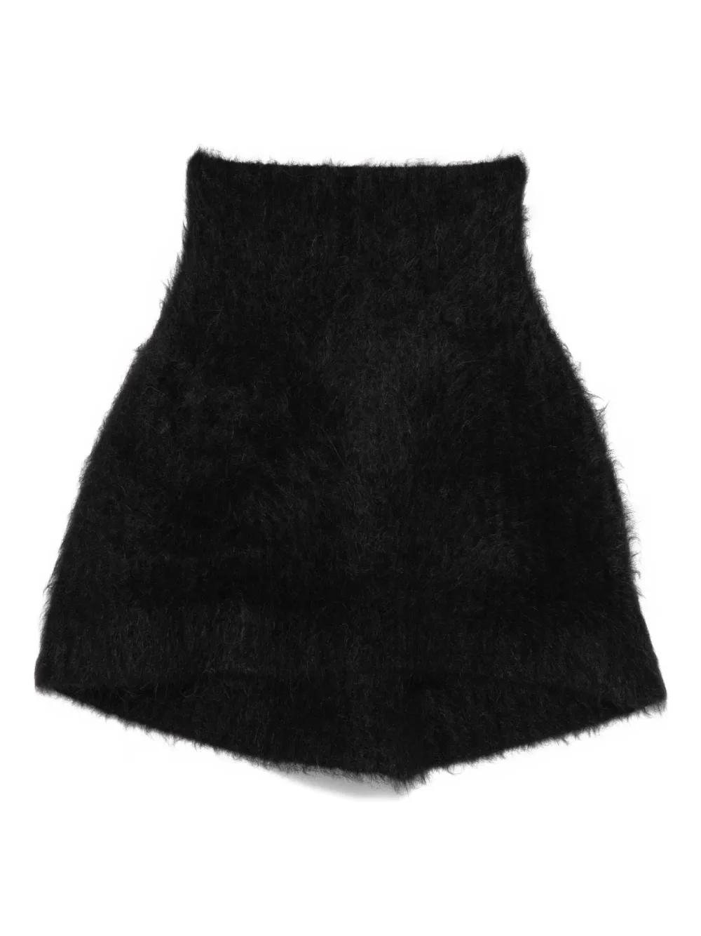 TOTEME Scaldacollo a imbuto in misto alpaca - Nero