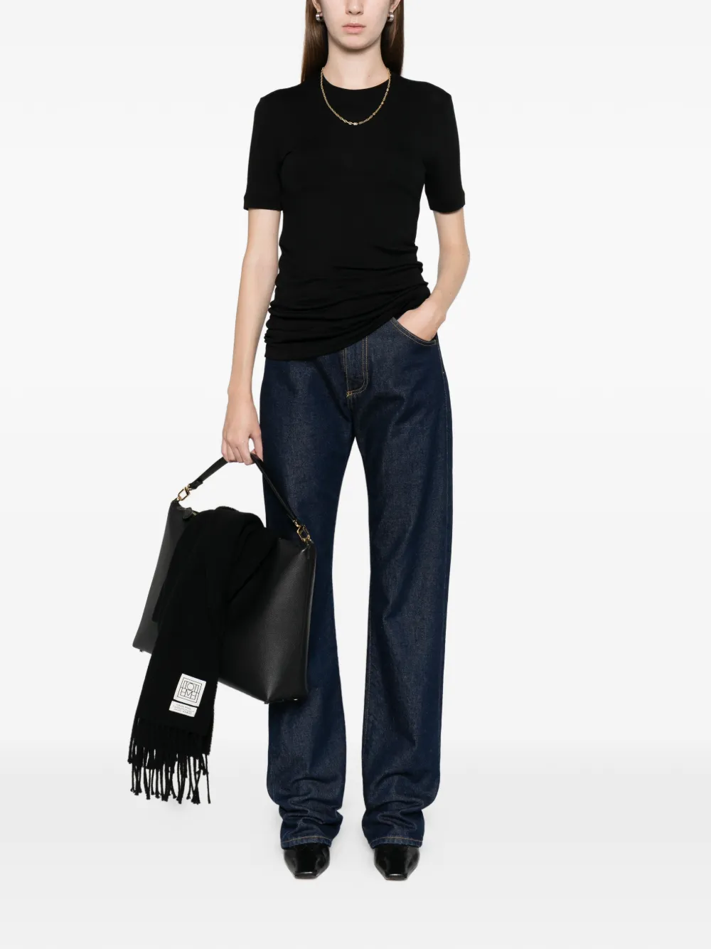 Totême Round-neck T-shirt In Multi