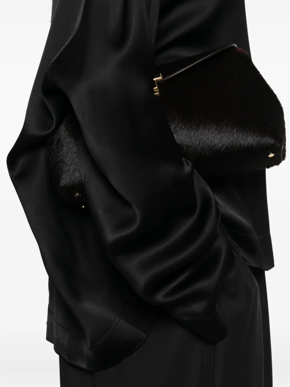 Totême Long-sleeve Top In Black