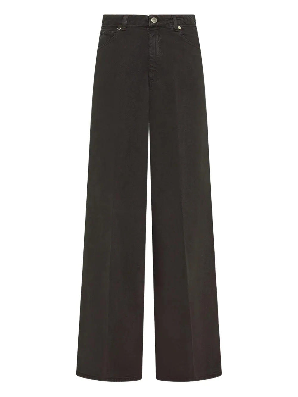 Cruna Taylor wide-leg trousers - Schwarz
