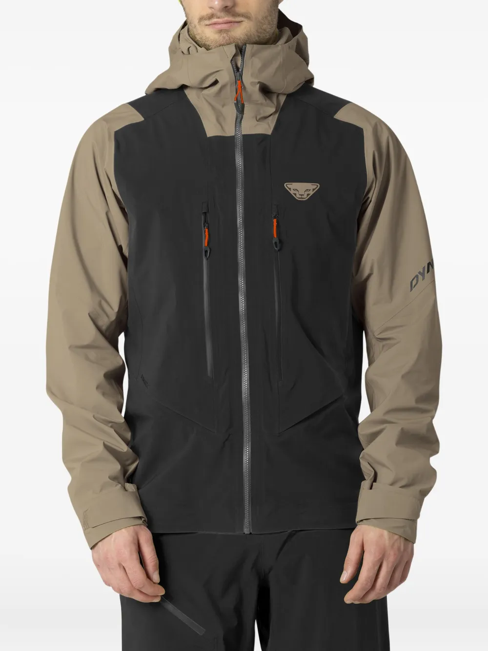 DYNAFIT 3L Skijacke mit Kapuze - Schwarz