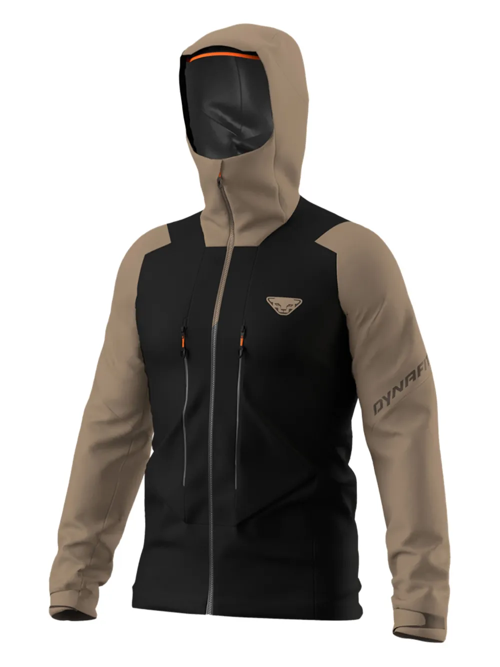  Dynafit 3l Zipped Hooded Ski Jacket - Black 