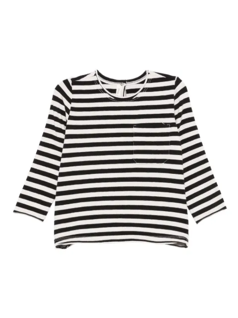 Zhoe & Tobiah striped-pattern chest-pocket top