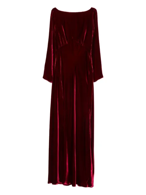 Rixo Devina long-sleeve maxi dress