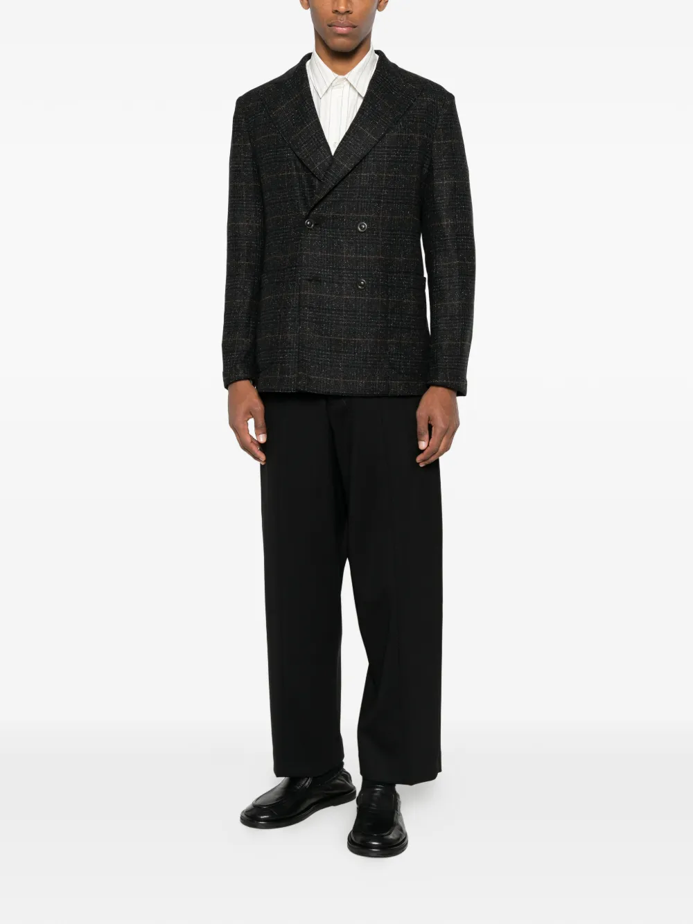 Boglioli double-breasted check-pattern jacket | Anzug- & Smokingjacken | Image 2