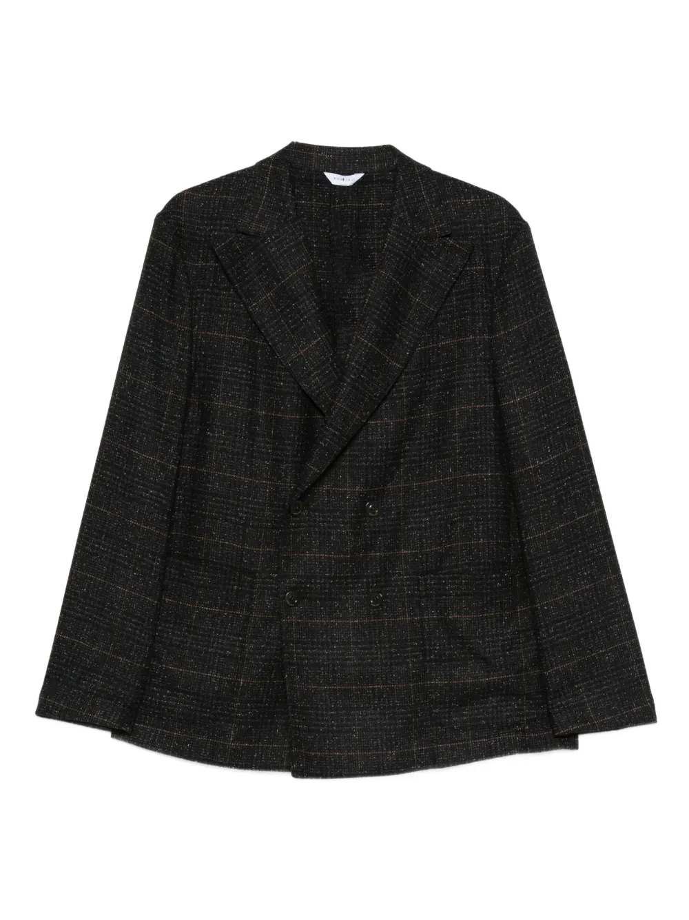 Boglioli double-breasted check-pattern jacket | Grau | Image 1