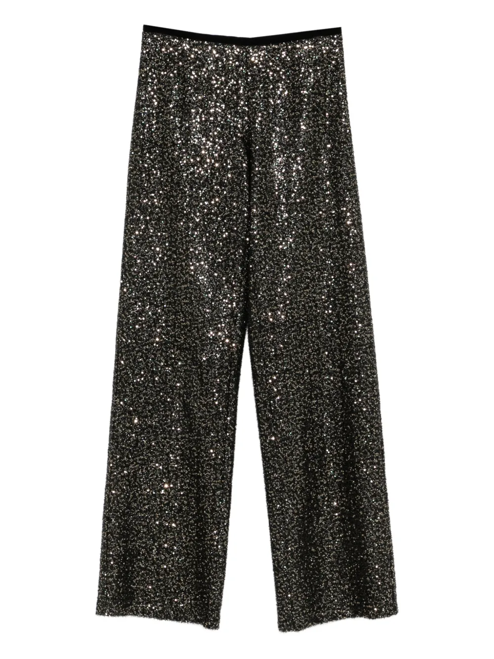 Cenere GB sequin trousers - Verde