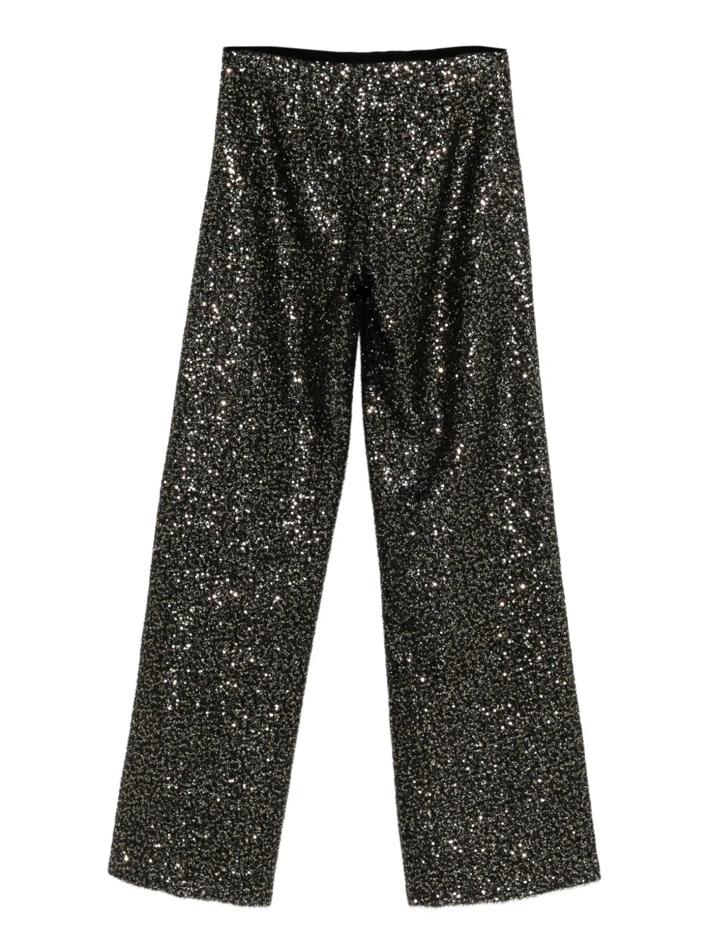 Cenere GB sequin trousers - Groen