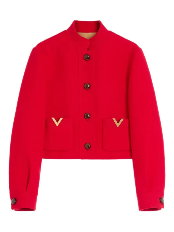 人気絶頂 Valentino クラリティ様RED ウールジャケット VALENTINO 人気絶頂 Valentino クラリティ様RED ウールジャケット VALENTINO