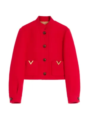 美品 RedValentino レッドヴァレンティノ LL ツイードジャケット Valentino（ヴァレンティノ）ウィメンズ ツイードジャケット - FARFETCH