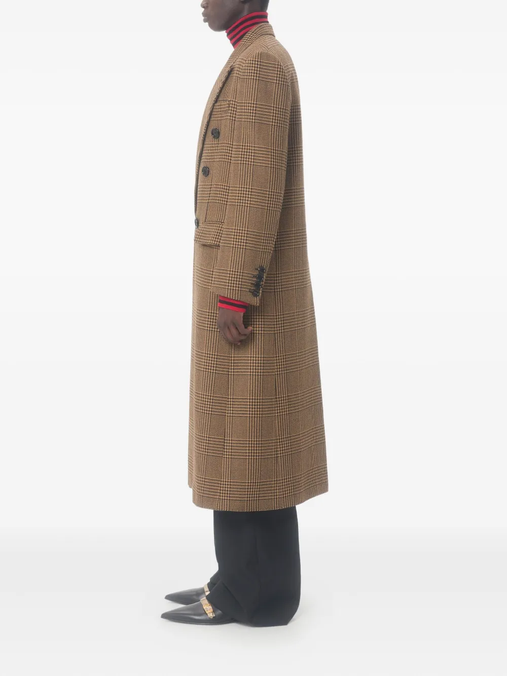 Valentino Garavani Geruite jas Bruin