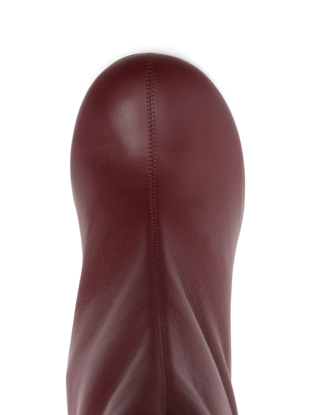 Amina Muaddi 95mm Iris heeled boots Rood