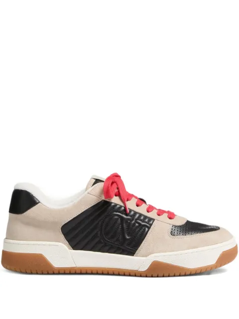 Valentino Garavani logo-detail leather sneakers