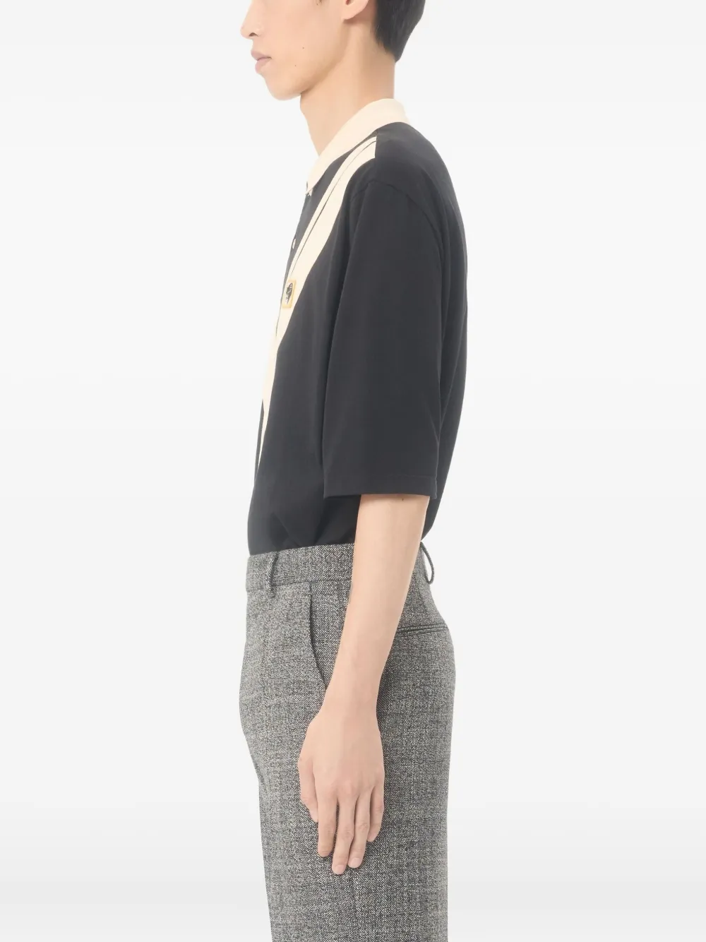 Valentino Garavani Poloshirt met borduurwerk Zwart