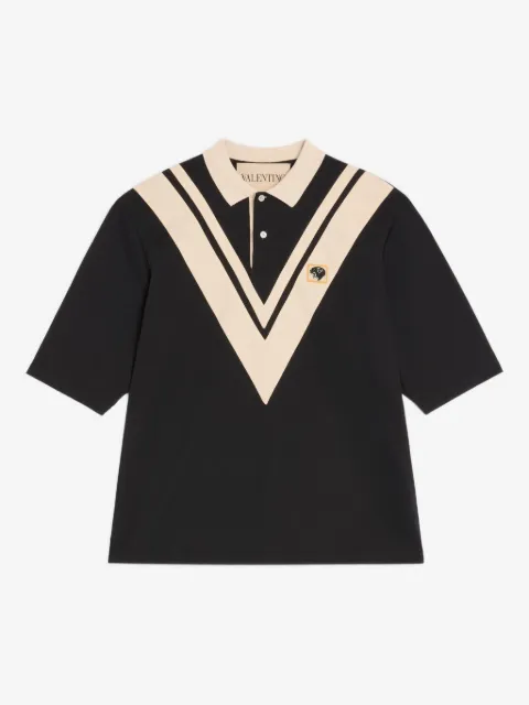 Valentino Garavani embroidered polo shirt