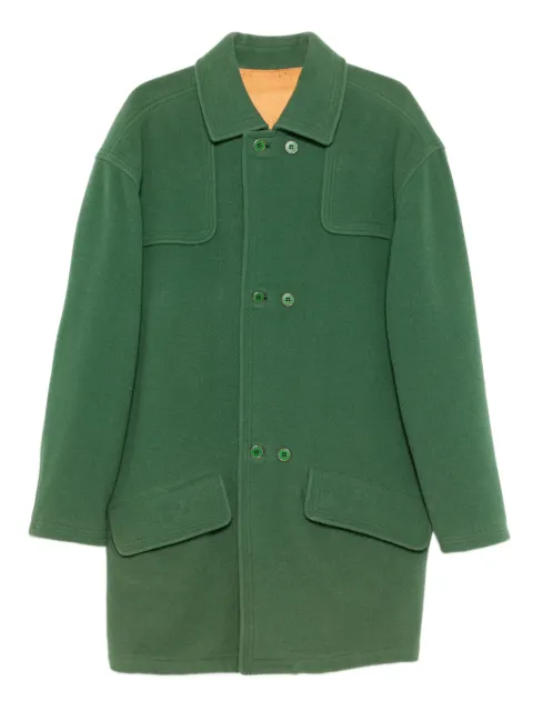 Versace Pre-Owned 1980s buttoned pocket coat