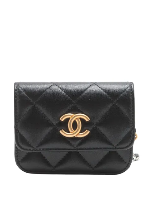 CHANEL Pre-Owned Mini Quiltad Punk Essentials Chain Flap midjeväska från 2021