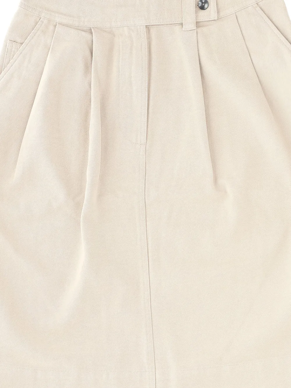 Margaret Howell pleated skirt - Beige
