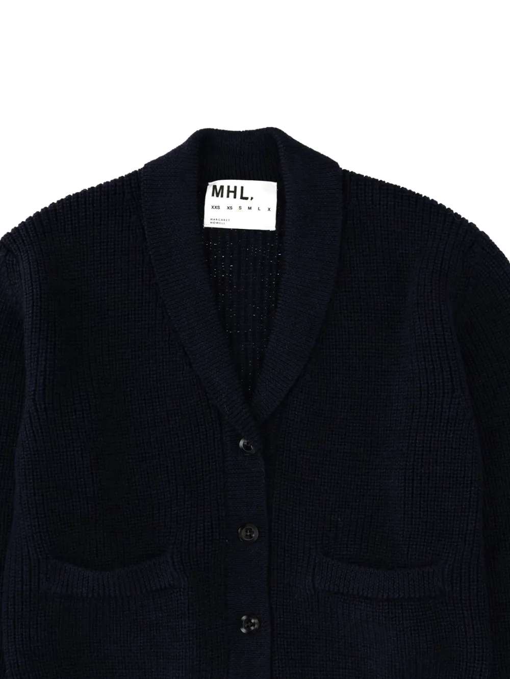  Margaret Howell Seamless Bed Cardigan - Blue 