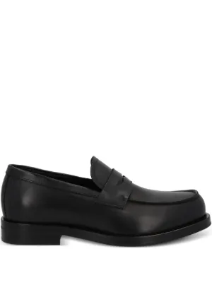 CamperLab Mil 1978 Leather Loafers | Black | FARFETCH