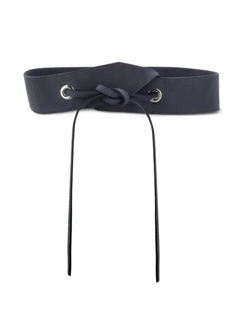Paloma Wool knot-detail leather belt
