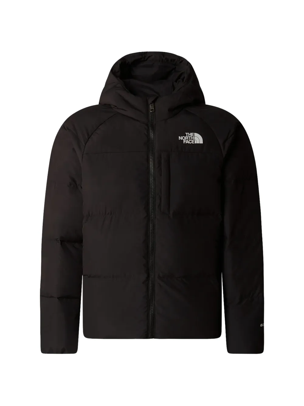 The North Face Kids hooded padded jacket - Nero