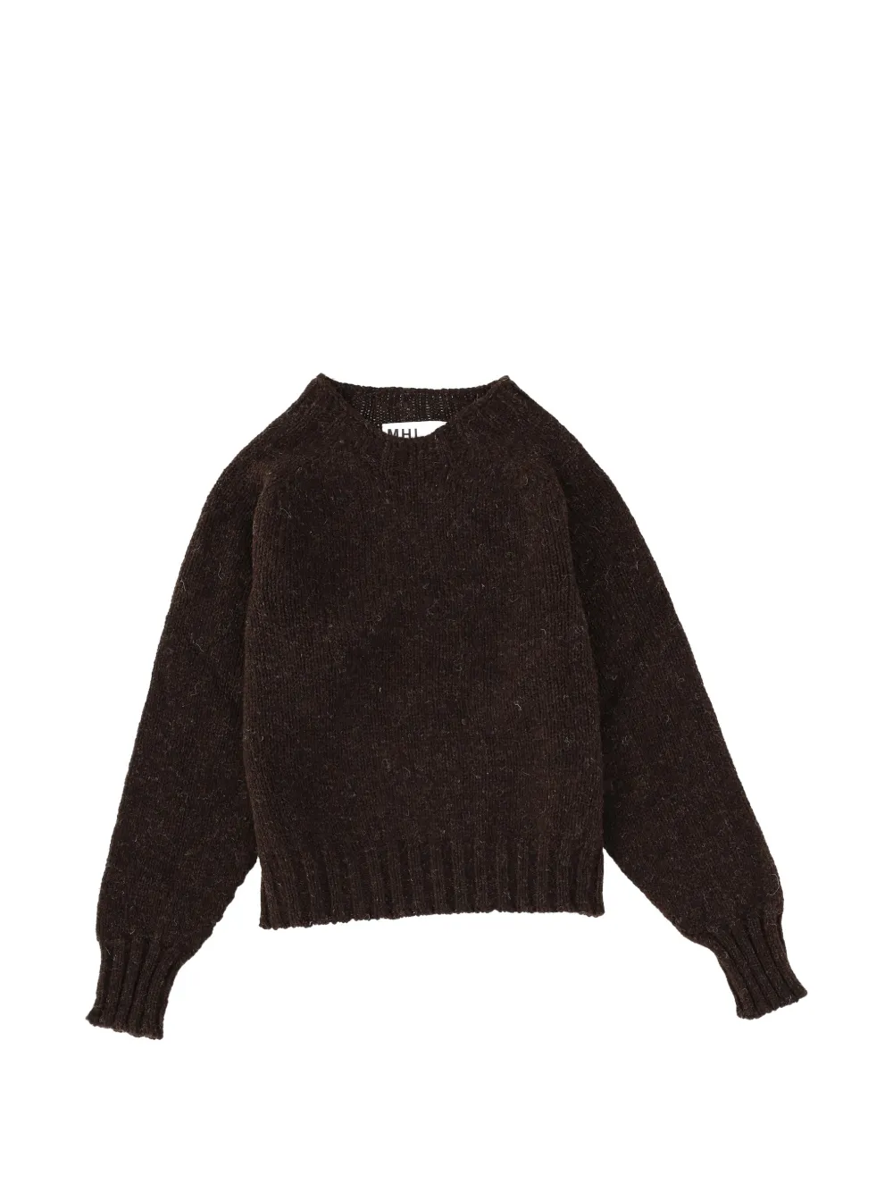 Margaret Howell ribbed sweater - Braun