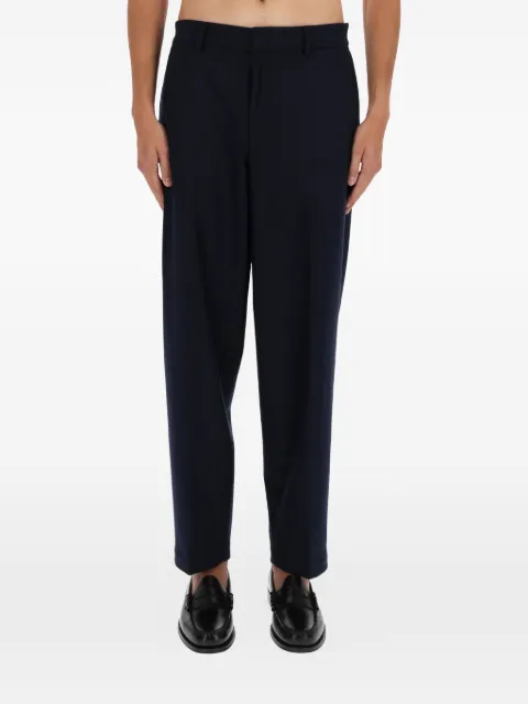 BOSS elasticated-waistband trousers