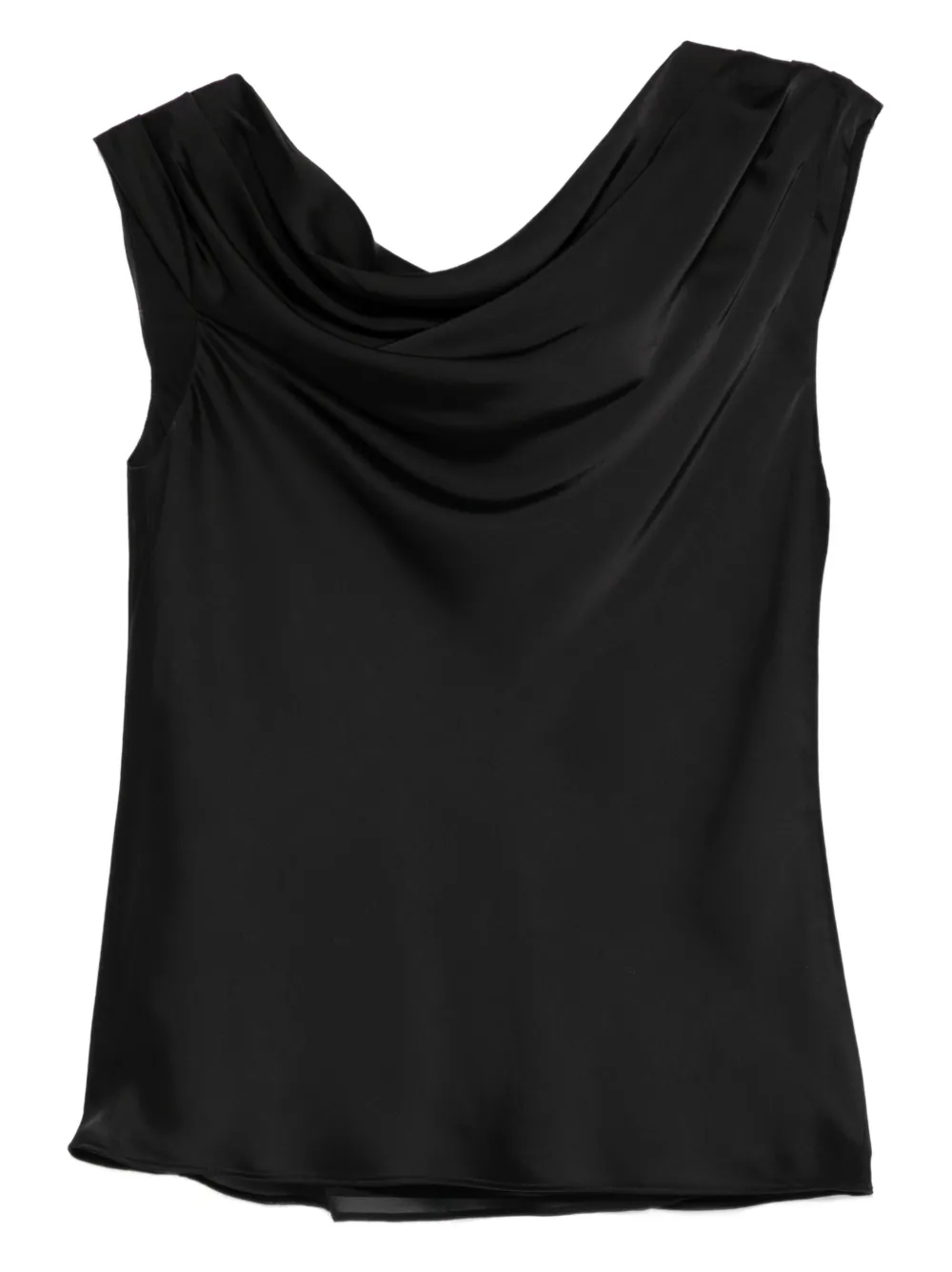 Cowl-Neck Dress