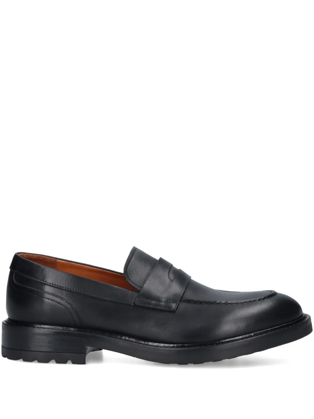 Alexander Hotto penny-strap leather loafers | Black | Image 1