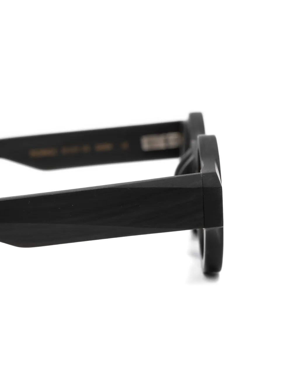 Rigards x Ziggy Chen zonnebril met rond montuur Zwart