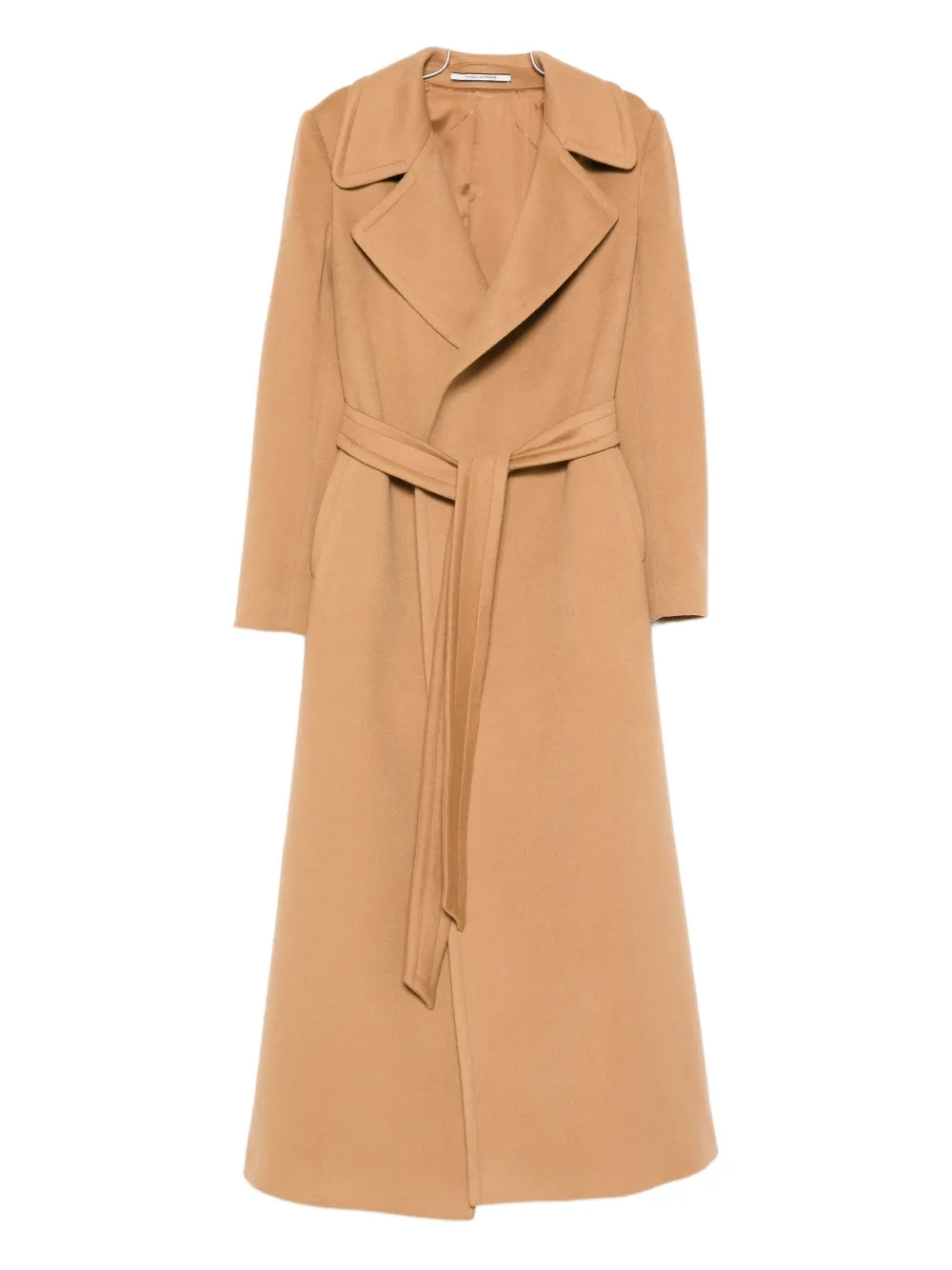 Tagliatore Melody Belted Coat In Neutral