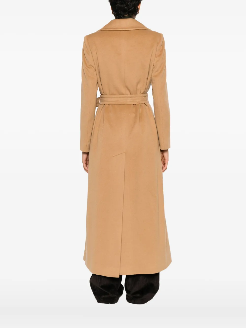 Tagliatore Melody Belted Coat In Neutral