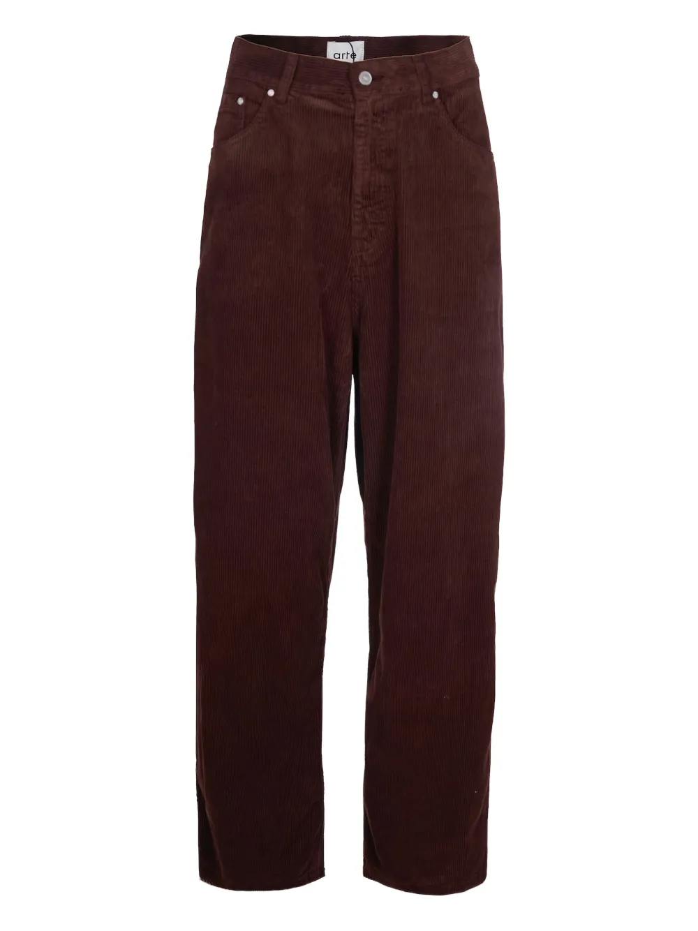 Arte Antwerp Pantalone Corduroy Brown In Brown