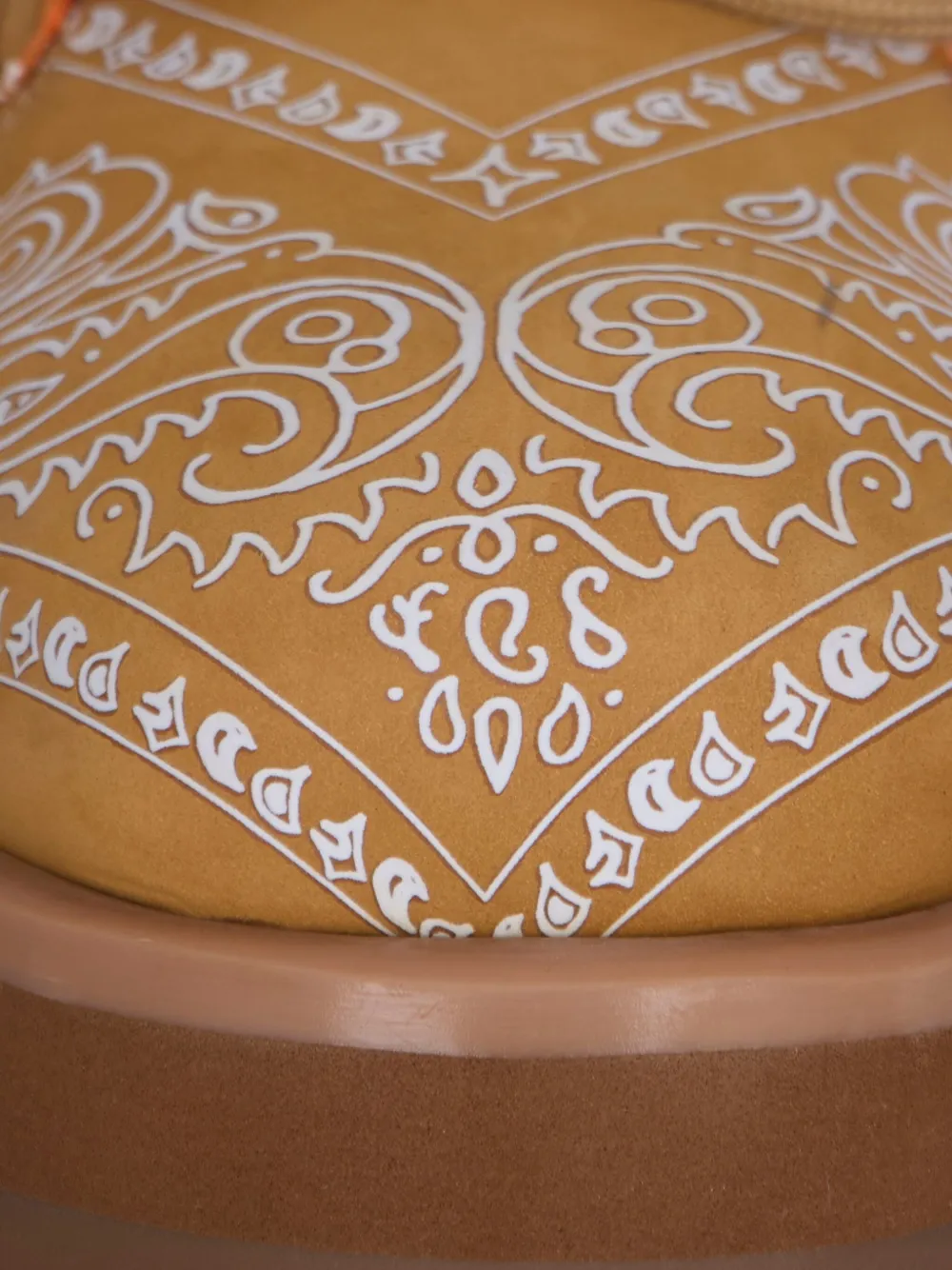 PDF Laarzen met paisley-print Geel