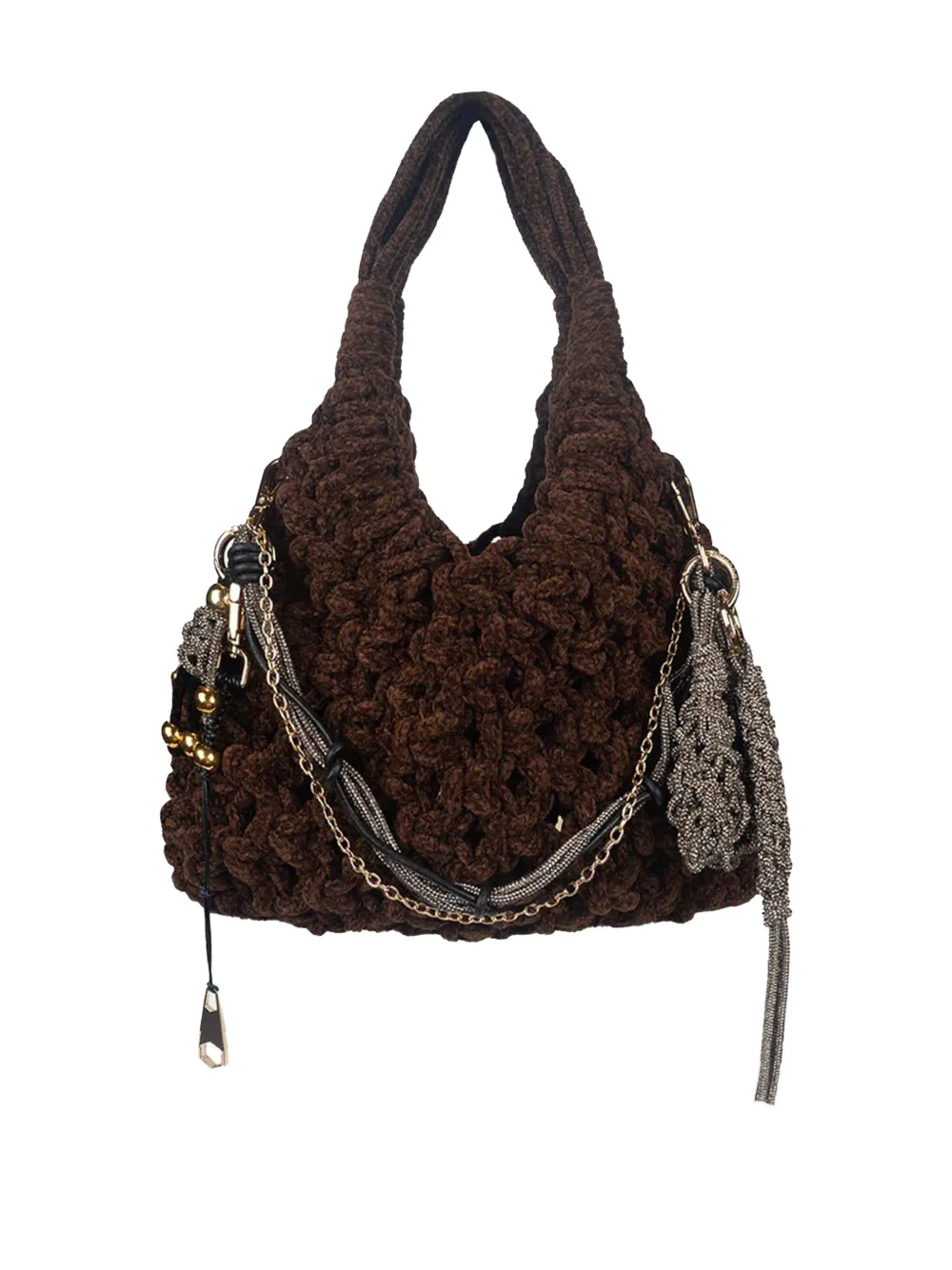 Hibourama Vannifique Big shoulder bag - Bruin