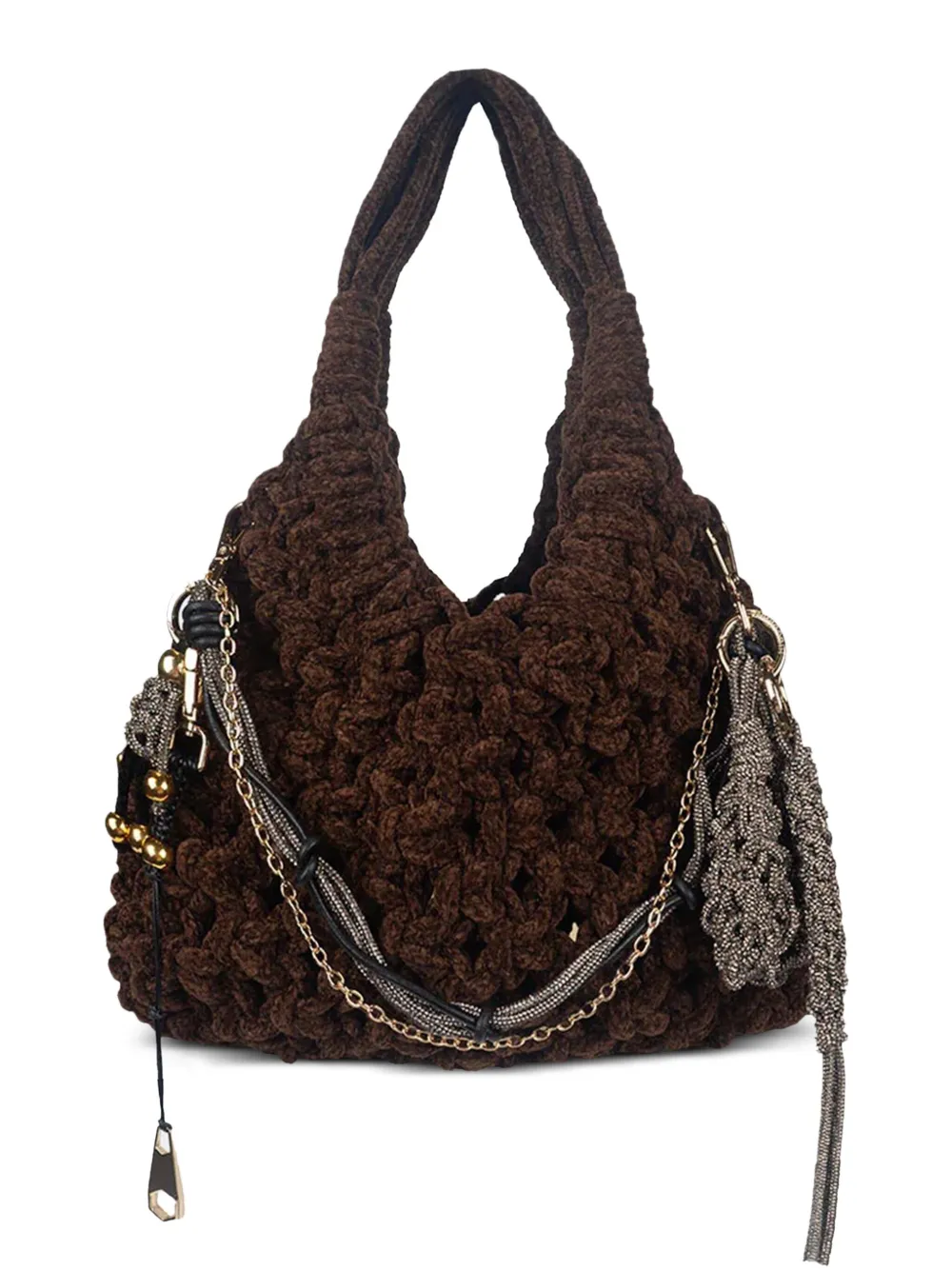 Hibourama Vannifique Big shoulder bag - Marrone