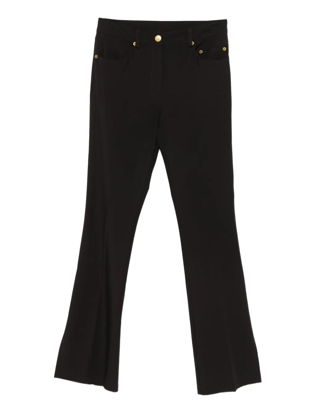John Galliano Pre-Owned 1990s flared trousers | Black | Image 1