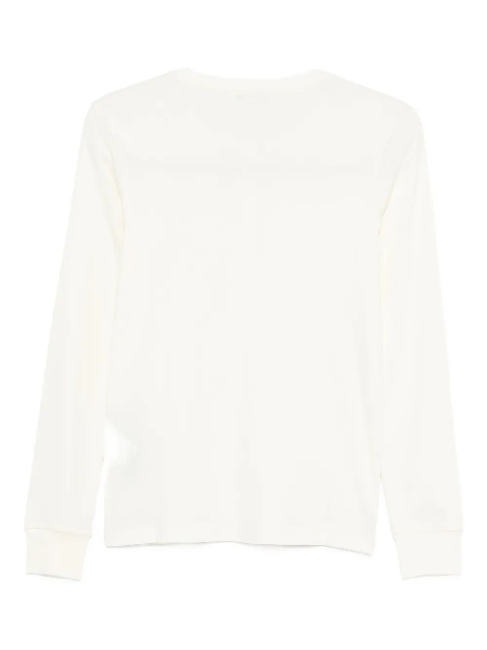 Emporio Armani Buttoned Cotton Pyjama Set In Neutral