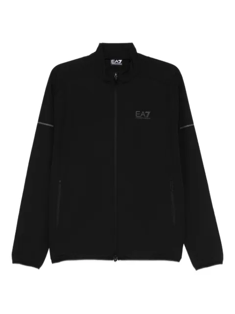 Ea7 Emporio Armani zip detail sweater