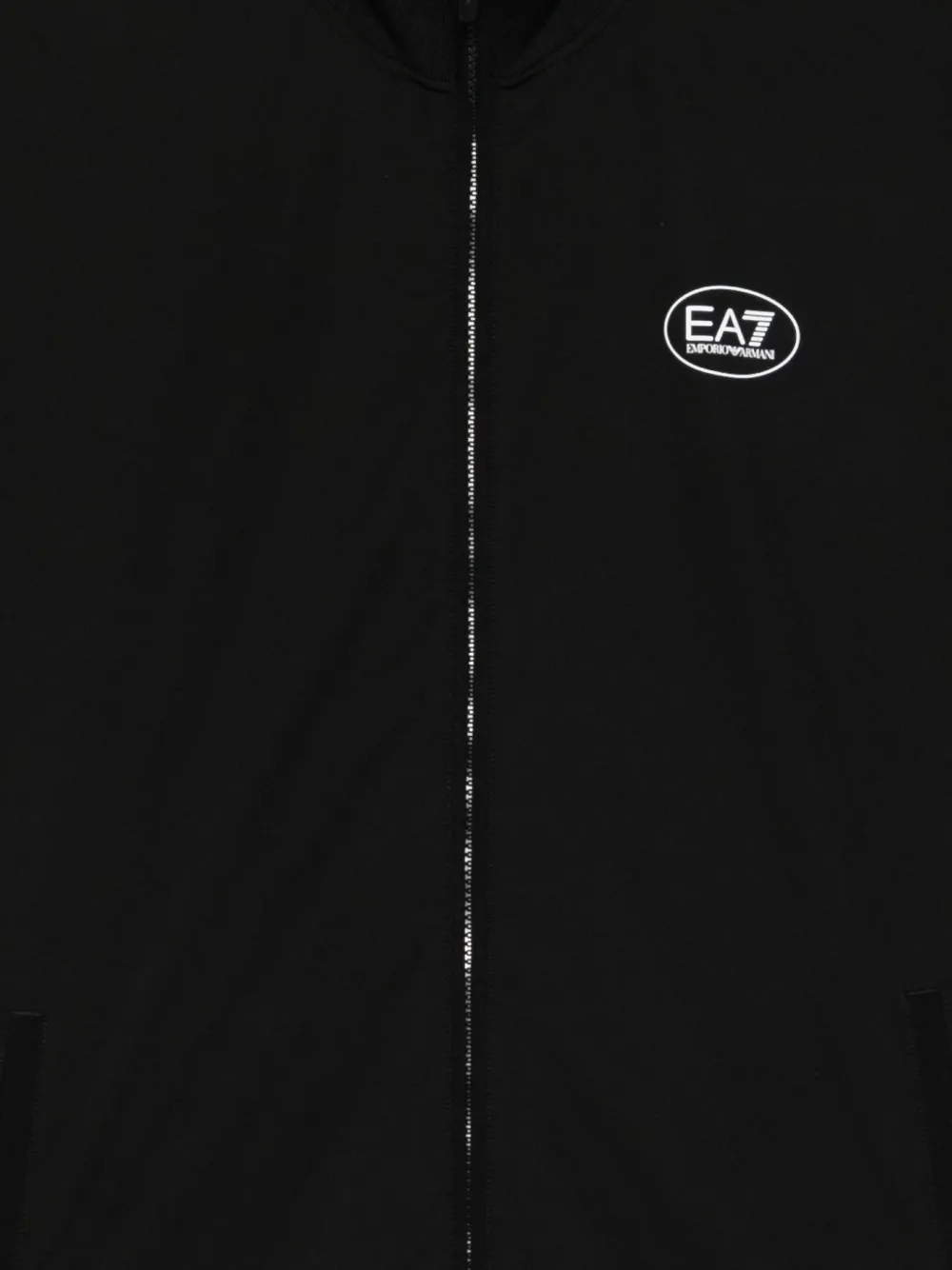 Ea7 Emporio Armani Sweaters Black In Black