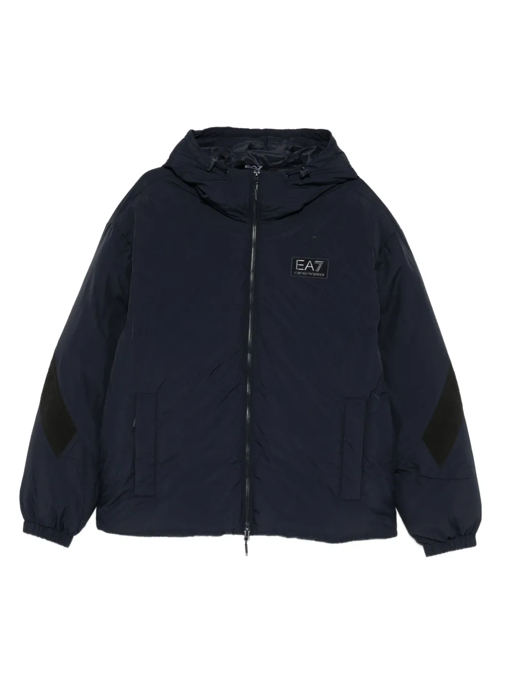 Ea7 Emporio Armani hooded jacket - Blu