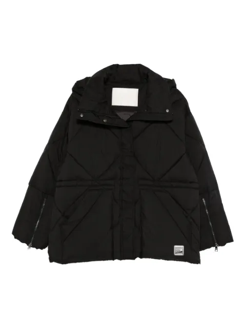 OOF WEAR 9334 quilted hooded parka