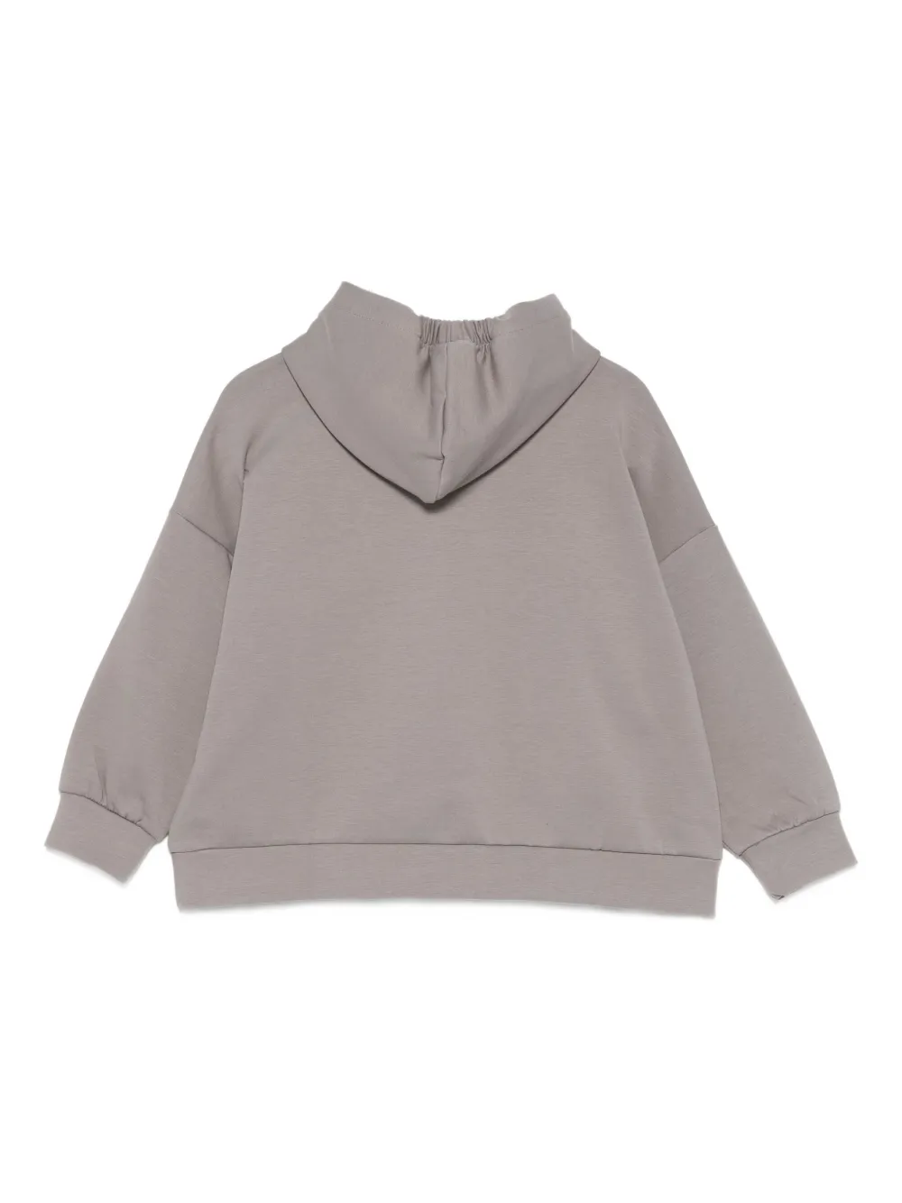 Douuod Logo-embroidered Hoodie In Gray