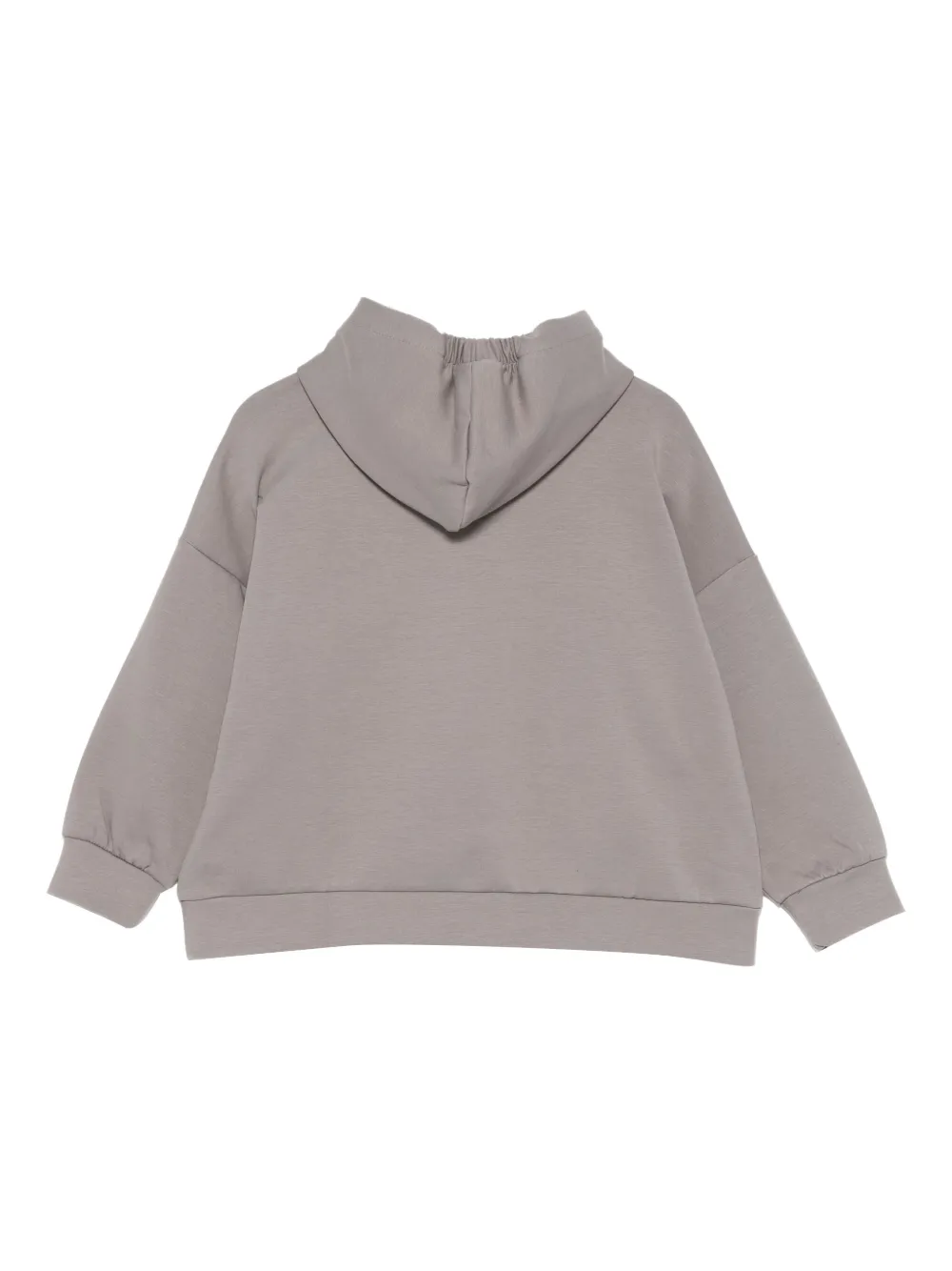 Douuod Kids Hoodie met geborduurd logo Grijs